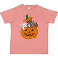 thumbnail image 3 of Inktastic Halloween Kitties in Pumpkin Boys or Girls Toddler T-Shirt, 3 of 5