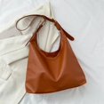 thumbnail image 1 of Bolso de hombro texturizado de gran capacidad y moda para mujer, nuevo bolso de mano texturizado de estilo occidental combinable para invierno 2025 para mujer, 1 of 5