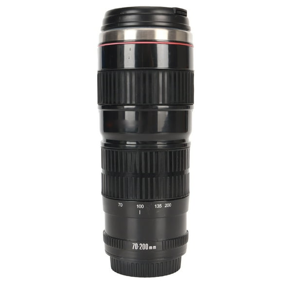 Unique Camera Lens Coffee Mug Camera Lens Coffee Mug Camera Lens Form Coffee Cup Stainless Steel Coffee Mugs Sealed Lids Photographer Camera Mug Travel Coffee Cup for Men Women