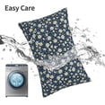 thumbnail image 6 of Pofeuu Daisy Floral B Print Polyester Microfiber Plush Pillowcases, Super Soft and Cozy Pillow Case Covers with Envelop Closure（Pillow core not included）-16"x24", 6 of 6