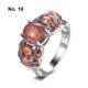 thumbnail image 5 of Minnieouse Anillo gran piedra ovalada moda encanto joyería dedo accesorios Iris piedra de nacimiento mujeres boda compromiso propuesta Accesorios de disfraces Naranja 10 # Minnieouse AP014923-12, 5 of 6