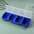 thumbnail image 3 of Yauxim Tool Parts Box Sorting Box Multi-Compartment Organizers Box Tool Part Container Bin with Lid Display Storage Case Enduring, 3 of 7