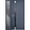 Gray, variant on Front Exterior Prehung Steel Door Cynex 6777 Grey Stainless Inserts Single Modern Painted 32" x 80" 3" Thick 1 Piece Right-hand Outswing