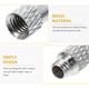 thumbnail image 3 of 30 piezas de collar de collar de tornillo de tornillo joyas hebillas de cuentas de cuentas de cuentas tensores, 3 of 3