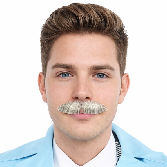 Premium Borat Human Facial Hair Mustache For  Men | HPO