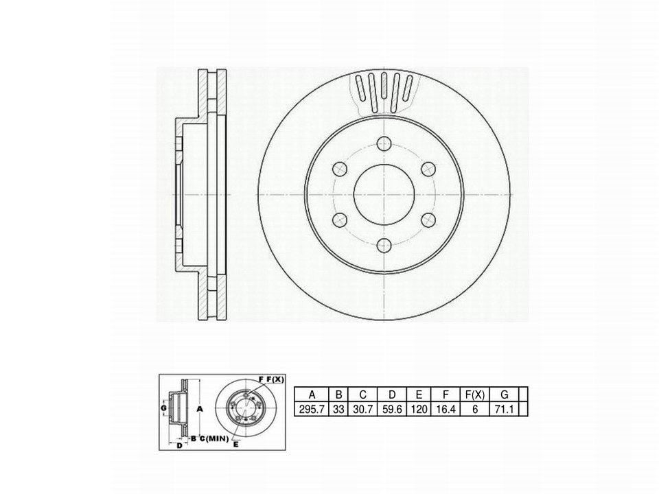 Winstop Brake Rotor, Front WS233527, Cadillac DeVille 1999-1997