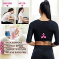 thumbnail image 5 of Ropa interior negra para mujer, Yoga, fitness, correr, deportes a prueba de golpes, ropa interior de color sólido, ajuste de recolección sin aros, parte de atrás bonita sexual, 5 of 5
