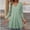 Mint Green, variant on Ynynloco Long Sleeve for Womens Tops with 2 Pockets Fall Oversized Blouses Pullover Solid Color Dressy Casual T-Shirts Outfits