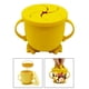 thumbnail image 2 of 2 Piezas de Silicona para Bebés Y , Tazas de Silicona para Aperitivos, Recipientes para Aperitivos Hugo Tazón de fuente de alimentación, 2 of 5