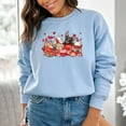 thumbnail image 3 of French Bulldogs and Coffee Valentine Sweatshirt, 3 of 8