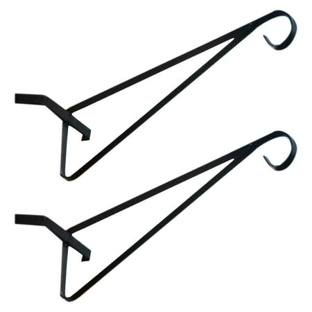 

Wreath Hook for Door Clear Decorative Hook For Flowerpot Metal Wall Bracket For Concrete Column 2 PCS Hand Hook