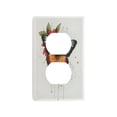 thumbnail image 3 of Switch Panel Switch Decoration 2.76x4.53x0.28 Inches Unused Outlet Cover Switch Plate Wall Plates Living Room Kitchen Bedroom Study Switches Colorful Art Butterfly, 3 of 8