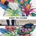 thumbnail image 5 of Tropical Plant Outdoor Rug for Patio/Deck/Porch, Non-Slip Large Area Rug 5 x 7 Ft, Summer Watercolor Botanical Palm Leaves Indoor Outdoor Rugs Washable Area Rugs, Reversible Camping Rug Carpet Runner, 5 of 8