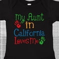 thumbnail image 4 of Inktastic My Aunt in California Loves Me Boys or Girls Baby Bodysuit, 4 of 5