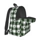 thumbnail image 5 of Disketp Green White Christmas Tree Lumberjack Plaid Mochila Escolar de Gran Capacidad y Peso Ligero, Mochila de Viaje Ideal para Escuela, Trabajo y Uso Diario, Cómoda y con Estilo, 5 of 8
