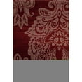 thumbnail image 1 of Art Carpet 841864107463 2 x 4 ft. Bastille Collection Large Damask Border Woven Area Rug, Red, 1 of 2