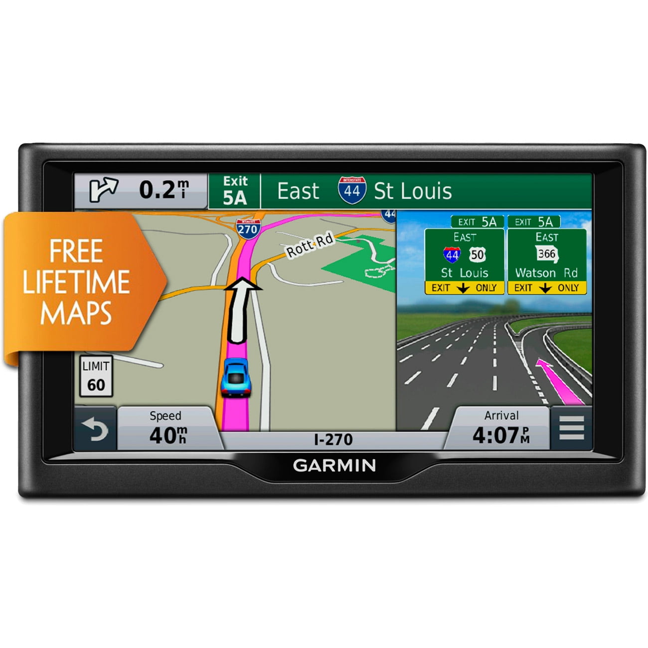 Promotie Zaailing Extra Garmin nuvi 67LM 6" Dedicated GPS - Walmart.com