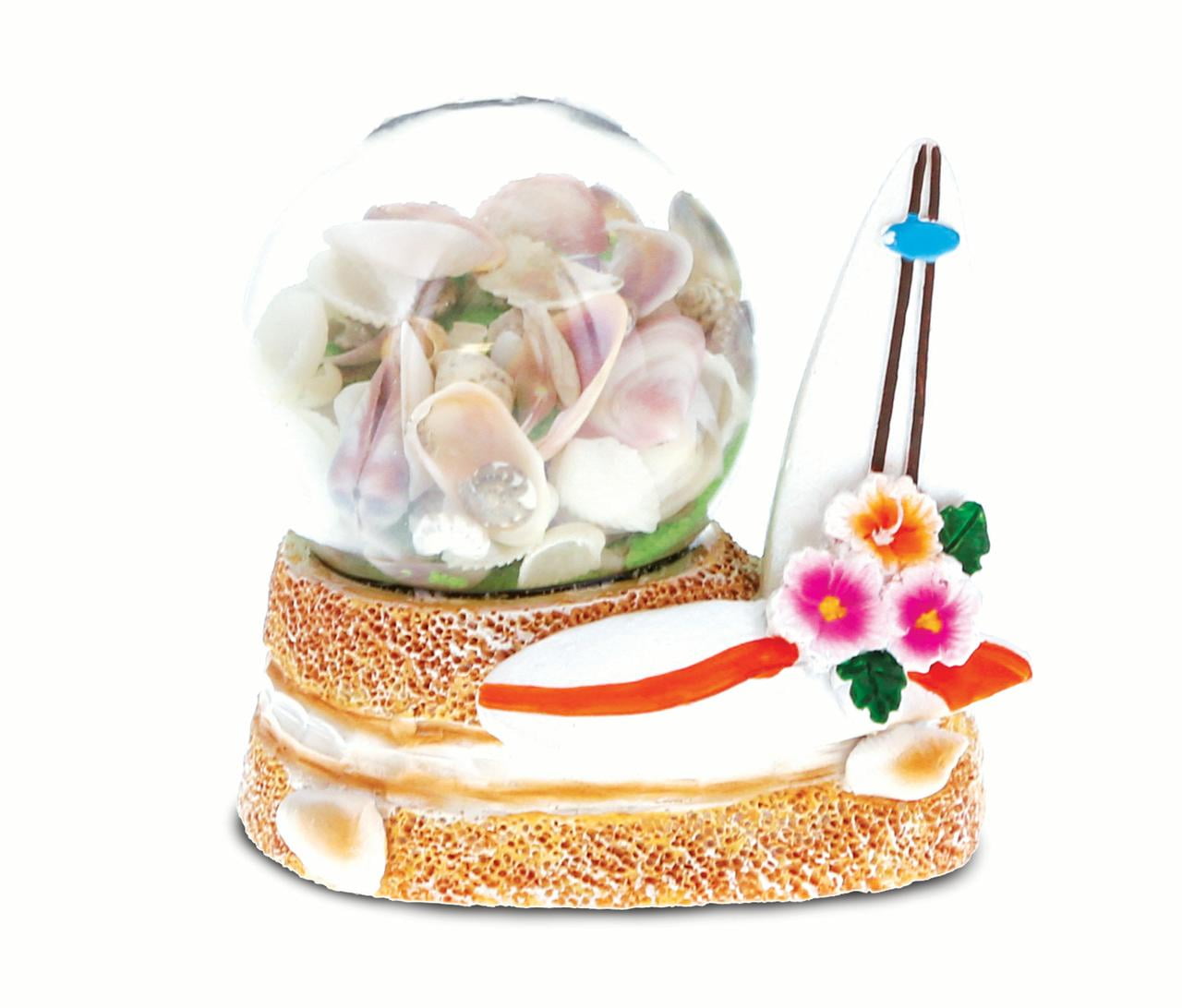 CoTa Global Surfboards Resin Snow Globe, 3 inch