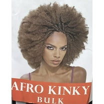 JANET Collection Noir 2x Afro kinky  Bulk 24” Premium Synthetic Hair Braiding or Crochet Hair #4