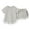 Grey, variant on Futezty Girls Summer Outfits, 4th of July Baby Girl Outfits Toddler Baby Girls 2Pcs Pants Set 1Y 2Y 3Y 4Y 5Y 6Y Sling Plain Camisole Ruffle Short Denim Pants Children Cozy Outfits Suit