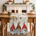 thumbnail image 2 of Table Runner 36 Inches Long for Kitchen Dining, Gnomes Spring Floral Dresser Scarf Farmhouse, Dining Table Decorations for Wedding/Parties, Daisy Pastoral Flowers Watercolor 13 x 36 In, 2 of 8