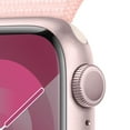 thumbnail image 3 of Apple Watch Series 9 With Blood Oxygen. GPS 41mm Pink Aluminum Case with Light Pink Sport Loop., 3 of 10