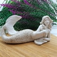 thumbnail image 4 of jifeng Creative Mermaid Figurines Ornament Statue Decoration Small European Resin, 4 of 9