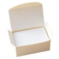 thumbnail image 1 of 100pcs Double-sided Blank Kraft Paper Business Cards Word Card Message Card DIY Gift Card, 1 of 8