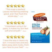 Palmer's Cocoa Butter Formula Daily Skin Therapy Cream Soap Bar with Vitamin E, 4.7 oz.