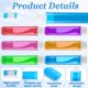 thumbnail image 3 of Juego de cepillos de dientes de viaje Exclaith, 6 unidades con funda envuelta individualmente, 3 of 7