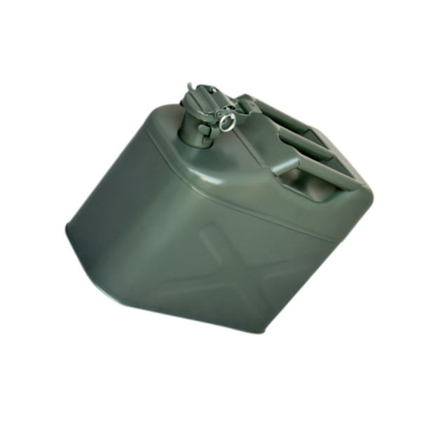 Tanque de combustible para automóvil, recipiente para almacenamiento de líquidos, bidón de combustible para emergencias en vehículos de aventura 10L 34x165x27cm