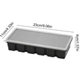 thumbnail image 3 of Homekingdee Large Ice Cubes Silica Gel Molds with Lid - Food Grade Big Ice Trays for Household Freezer and Beverage Chilling, 3 of 6