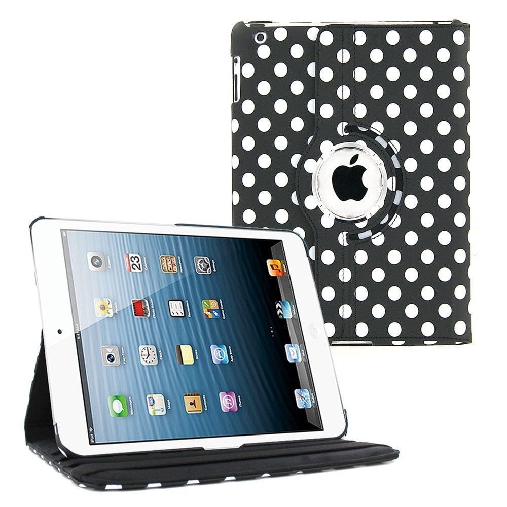 iPad Air 1 9.7 (1st Gen) Case, KIQ PU Leather Folio Swivel Rotating