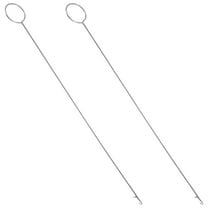 2 Pcs Sewing Hook Turner Drawstring Fabric Turning Tool 26.50X0.50X0.50CM