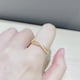 thumbnail image 2 of Sonducket Anillo de apertura para mujer, decoración de perlas de cobre, anillos, decoraciones, moda para novia, chicas, joyería chapada para mujer, Ropa, zapatos y accesorios Miscelánea Sonducket AP014812-00, 2 of 6