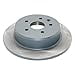 thumbnail image 3 of Durago BR3125301 Série Titane Rotor de Frein Arrière Solide Compatible avec Certains Modèles GS300/GS430/IS300/SC430 98-10, 3 of 3