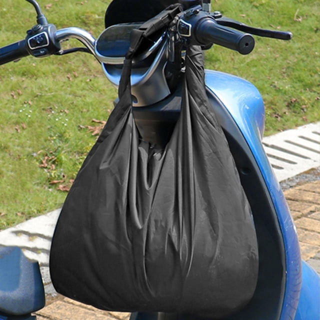 Bolsa de casco de motocicleta Bolsa de casco Práctico Gran capacidad Gran capacidad Resistente al agua de la tela Oxford Ligera Resistente al agua Bloqueo de contraseña negra