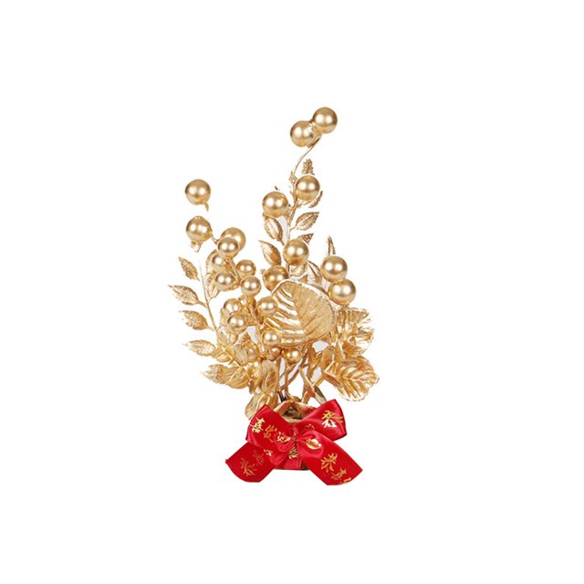 Adornos de Año Nuevo chino, adorno de árbol de la , artesanía, adorno, bueno Altura 23cm Yuyangstore Estatua de escritorio