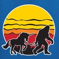 thumbnail image 6 of Wild Bobby Sunset Silhoutte Unicorn and Sasquatch Men Long Sleeve Shirt, 6 of 6