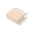 thumbnail image 3 of 4pcs Wooden Bed Riser Heavy Duty Furniture Risers Couch Sofa Desk Table Chair Height Extender Table Raising Feet For Home Office, 3 of 6