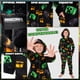 thumbnail image 4 of Pijama Minecraft para niños, con capucha, forro polar, de 9 a 10 años, 4 of 6
