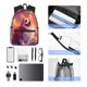 thumbnail image 4 of Easygdp Sunset Cloud Corgi Mochila Casual para Portátil, Mochila para Escuela, Viajes, Negocios, 4 of 6