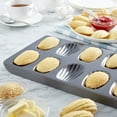thumbnail image 2 of Chicago Metallic Professional 12-cup Non-Stick Madeleine Pan, 2 of 6