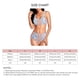 thumbnail image 5 of Traje de baño de dos piezas con estampado de bikini dividido para aventuras acuáticas, talla P2 XL, estilo étnico chic, 5 of 5