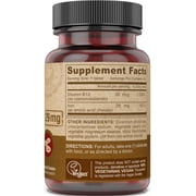 Deva Nutrition Vegan Chelated Iron 29 mg with B-12, Helps Maintain Healthy Red Blood Cells, Healthy Nails, Promotes Optimal Absorption, Skin Health, Improves Hair Growth, Gluten Free, 90 Tablets