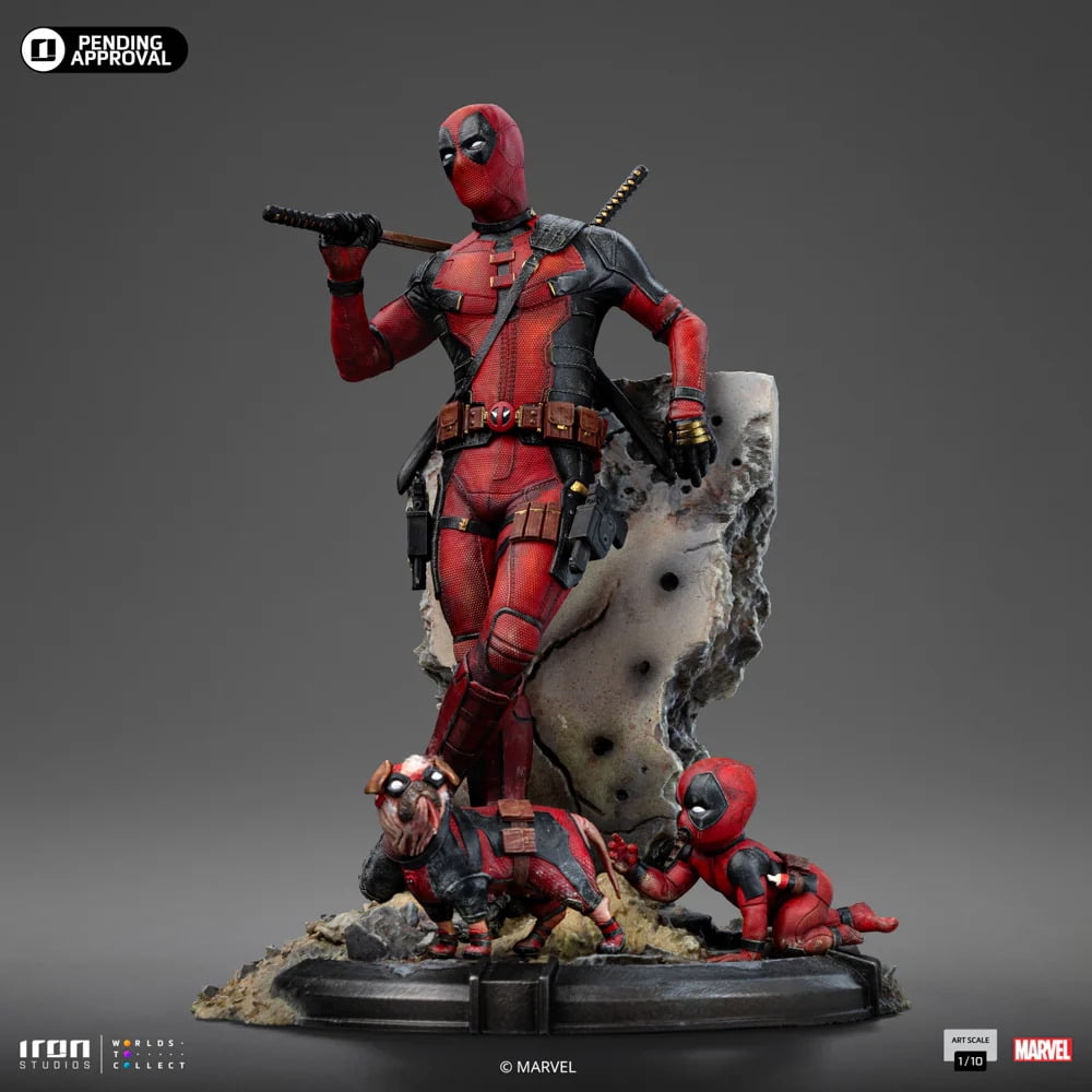Wolverine & Deadpool - Art Scale 1/10 - Deadpool Statue