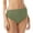 Fern, variant on Carmen Marc Valvo womens  Ruched Bikini Top, XS, Red