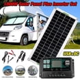 thumbnail image 5 of Tignapoo HUNCV 1000W Solar Panel Kit with 220V Inverter for Home & Outdoor Use, 12V to 220V Power Supply for BBQ and Charging (Includes 220W Inverter), 5 of 5