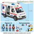 thumbnail image 2 of Garbo Star Ambulance Car Toy for Toddler 2-8 Years Old, Ambulance Truck Toys, Car Toys Gifts for 2-8 Years Old Boys Girls, 2 of 7