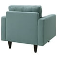 thumbnail image 4 of Modway Empress Upholstered Fabric Armchair in Laguna, 4 of 5
